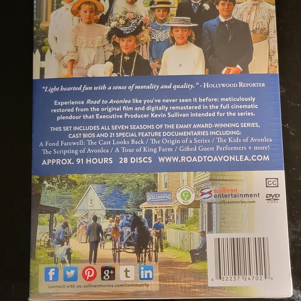 Road to Avonlea Seasons 1-7 (DVD 28-Disc Box Set) NEW SEALED BOX - Picture 4 of 4